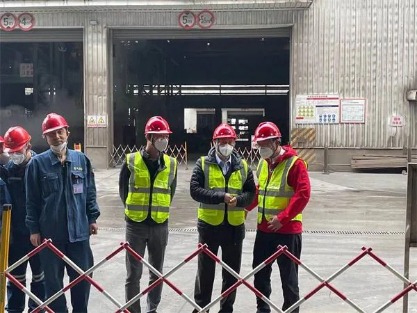 WEREEN visited Guodian Investment Alloy Factory - image 5